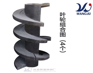 耐磨絞刀 螺旋絞刀 煤棒機葉輪 磚機螺旋絞刀